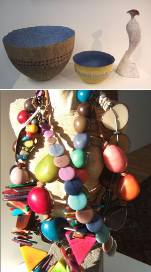 Beautiful jewellery and ceramics