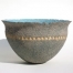 Blue & yellow studded bowl